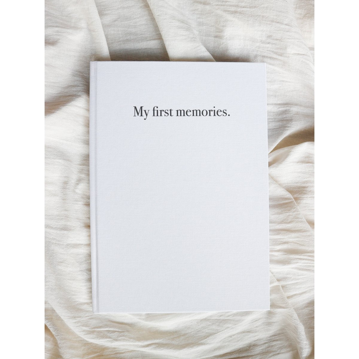 My first memories invulboek - off white